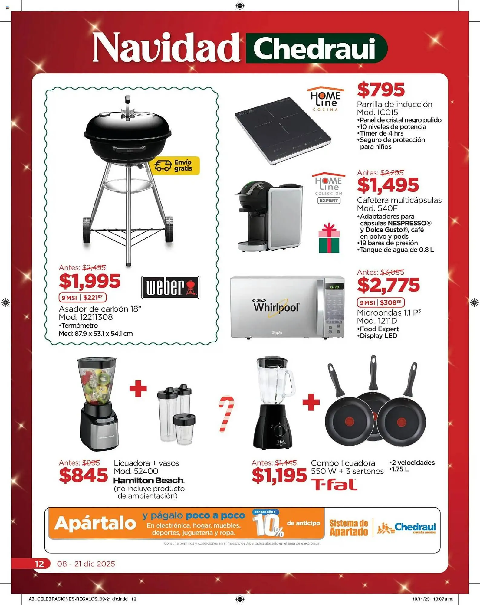 Catálogo de Folleto Chedraui 8 de diciembre al 22 de diciembre 2025 - Pagina 12