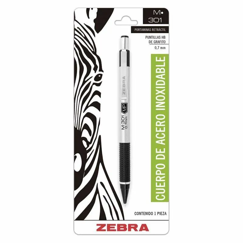 Lapicero de 0.7 mm M-301 Zebra