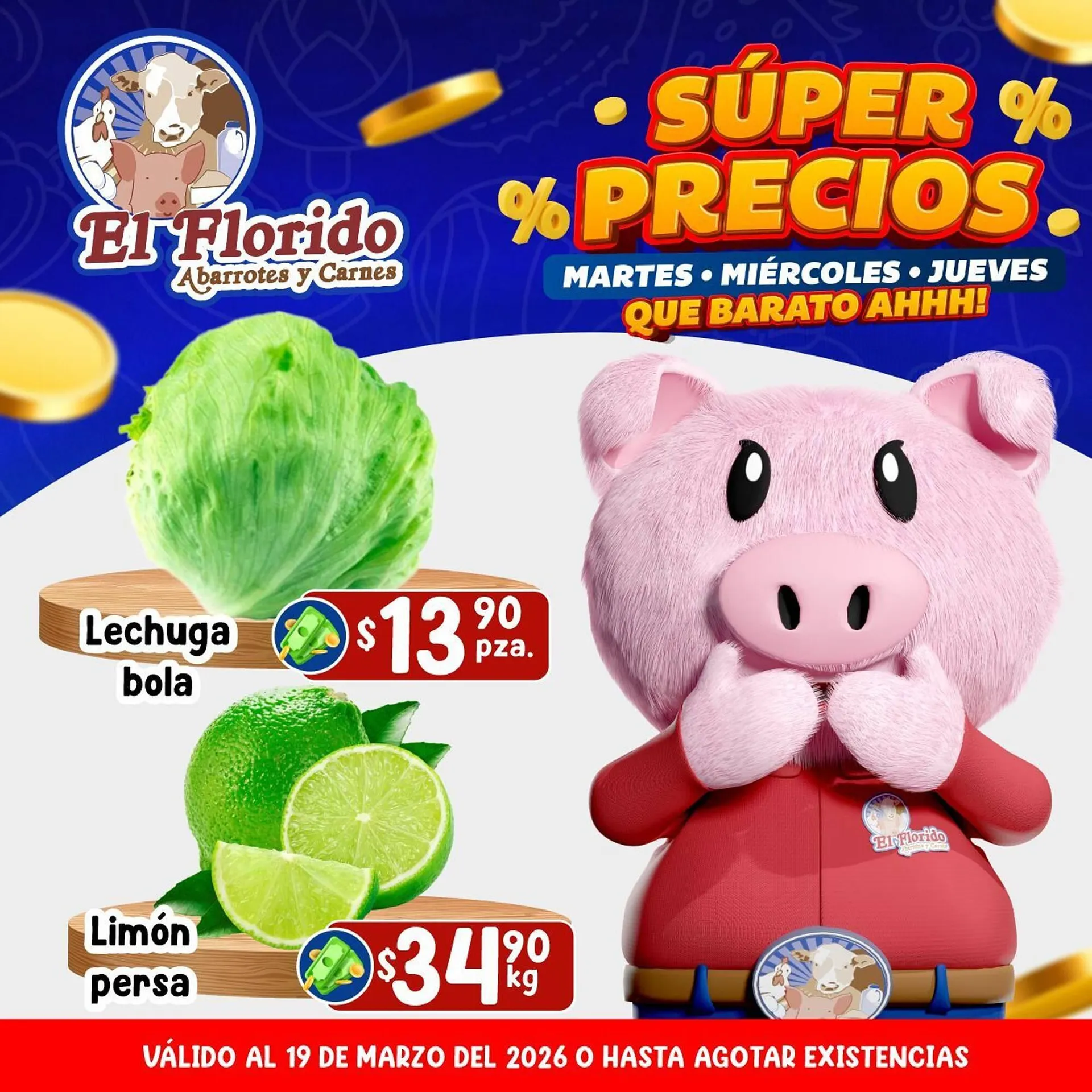 Catálogo de Folleto El Florido 18 de marzo al 19 de marzo 2026 - Pagina 1