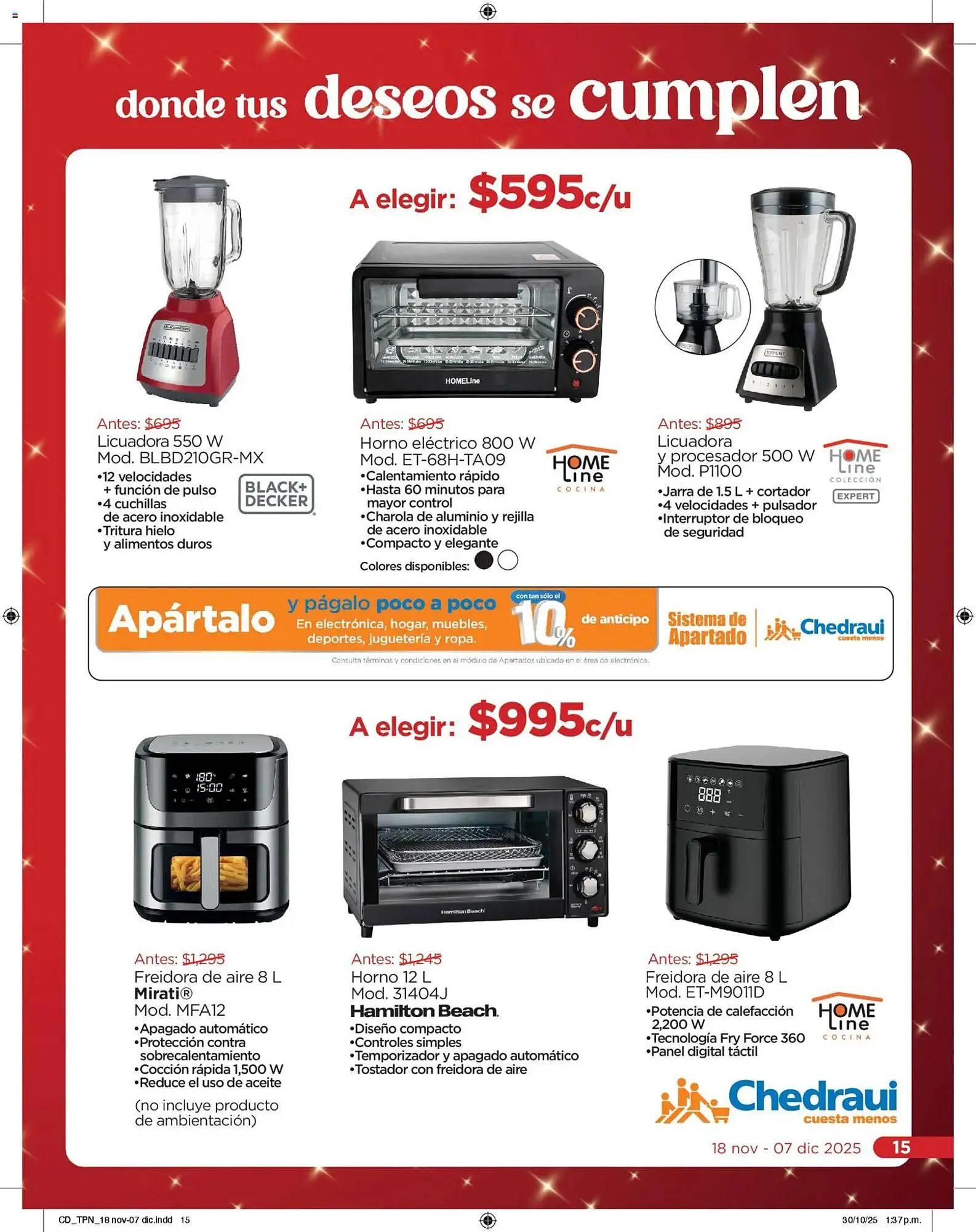 Catálogo de Folleto Chedraui 18 de noviembre al 8 de diciembre 2025 - Pagina 15