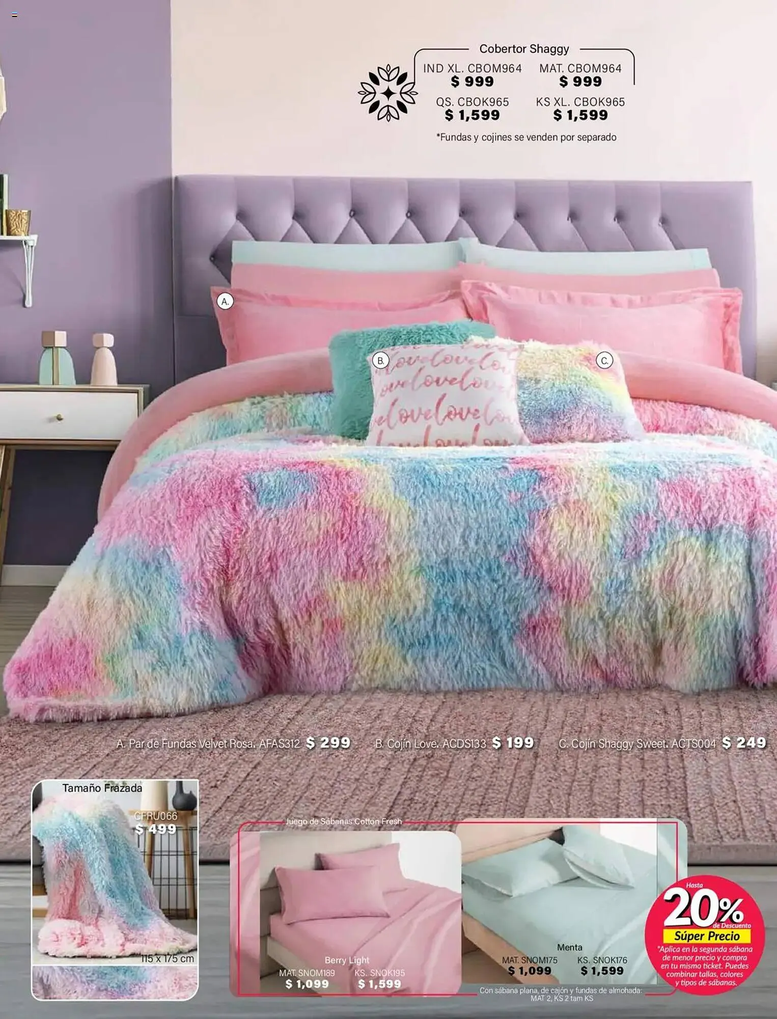 Catálogo de Catálogo Colchas Concord 1 de agosto al 1 de noviembre 2025 - Pagina 806