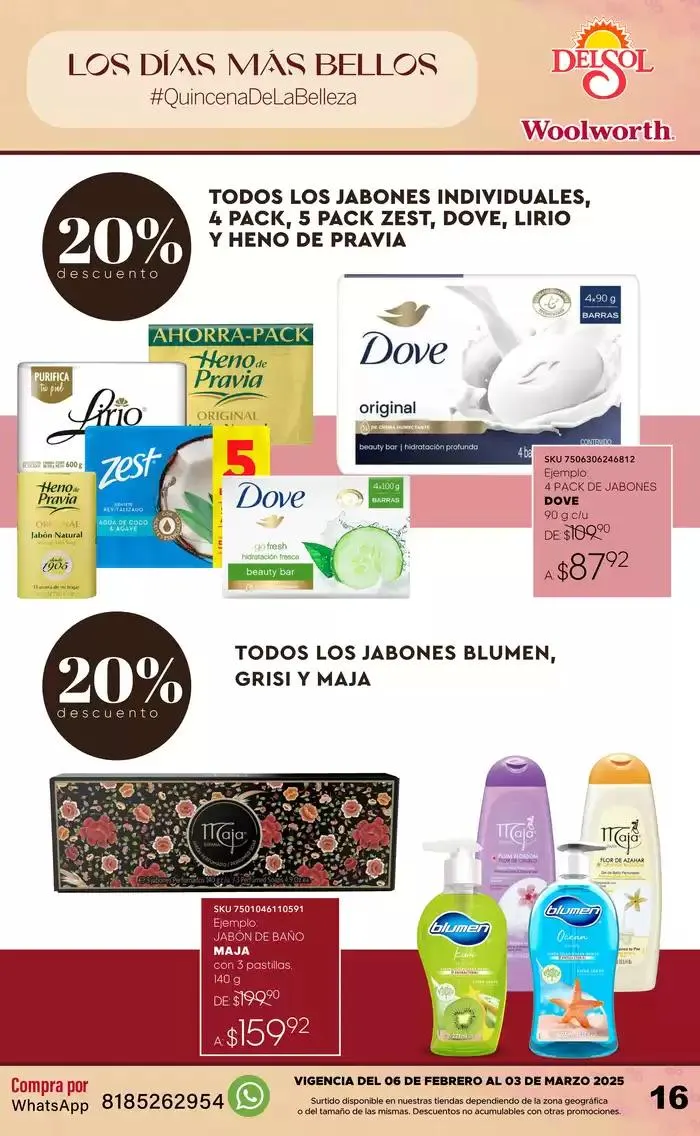 Catálogo de Quincena de la belleza 6 de febrero al 3 de marzo 2025 - Pagina 16