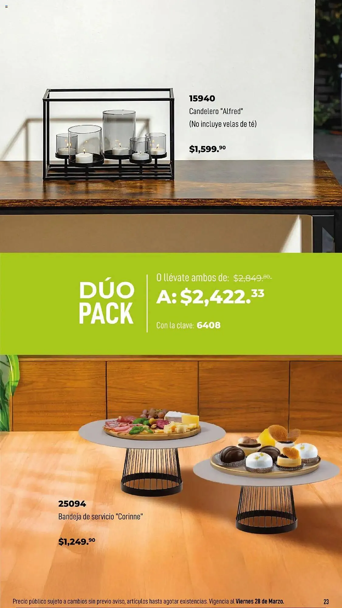 Catálogo de Catálogo Home Interiors 17 de febrero al 28 de marzo 2025 - Pagina 23