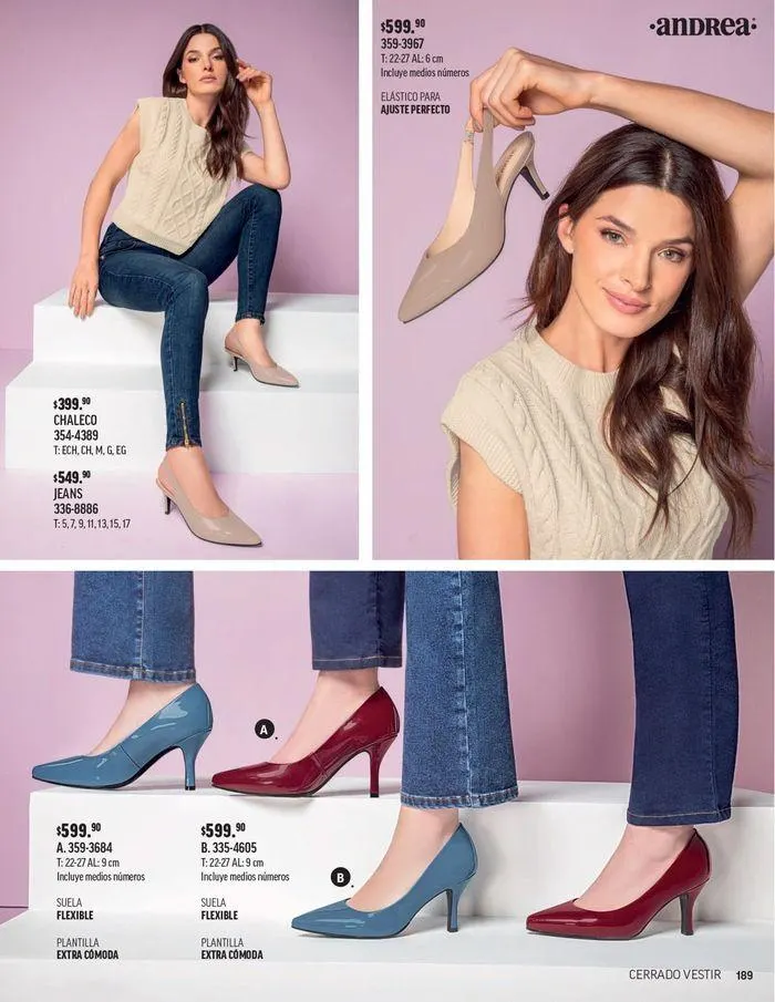 Catálogo de ANDREA - CALZADO DAMA 26 de agosto al 25 de enero 2025 - Pagina 98