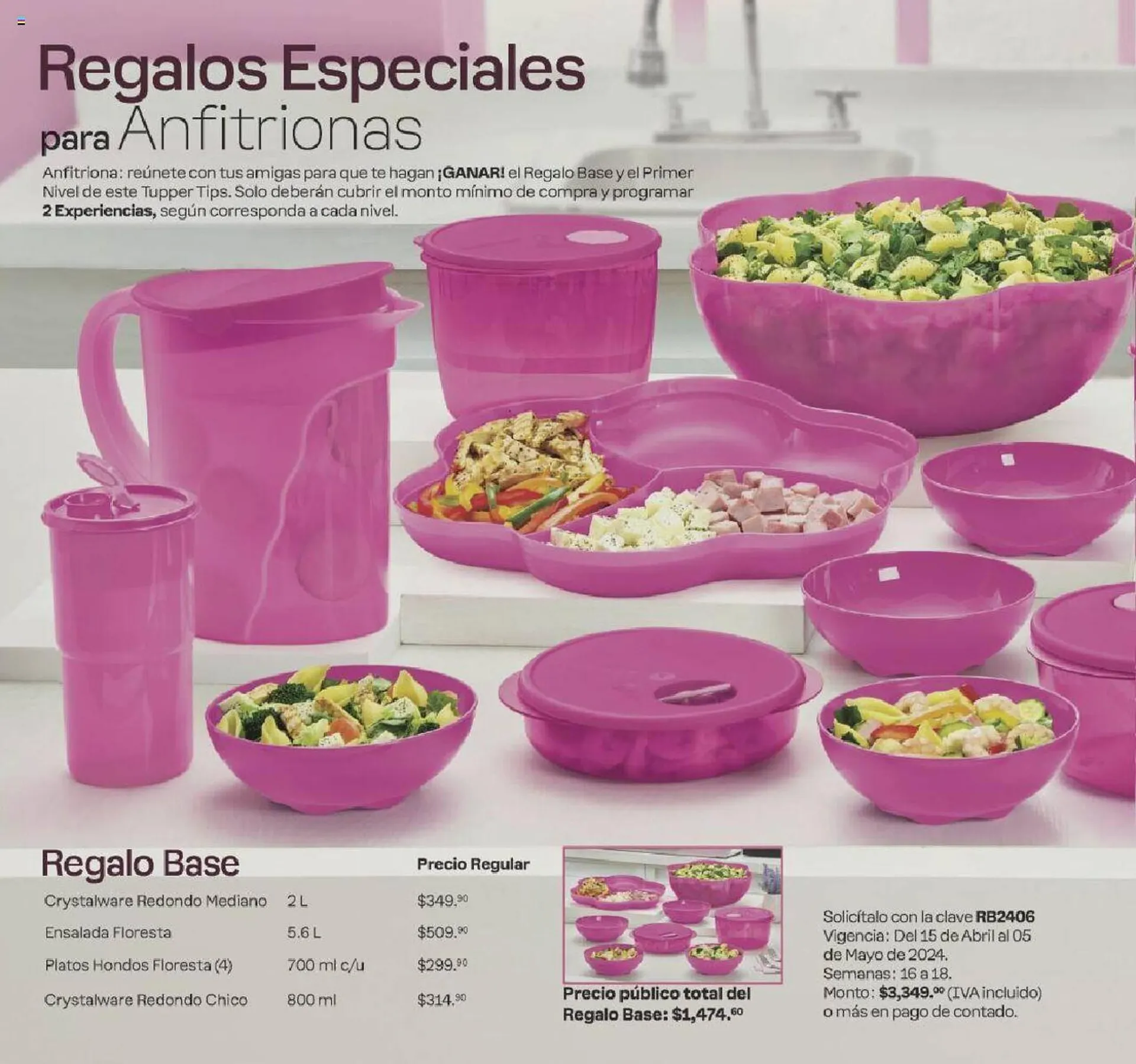 Catálogo de Catálogo Tupperware 15 de abril al 5 de mayo 2024 - Pagina 134