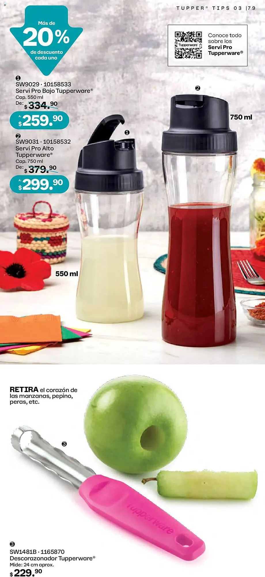 Catálogo de Catálogo Tupperware 24 de febrero al 23 de marzo 2025 - Pagina 79