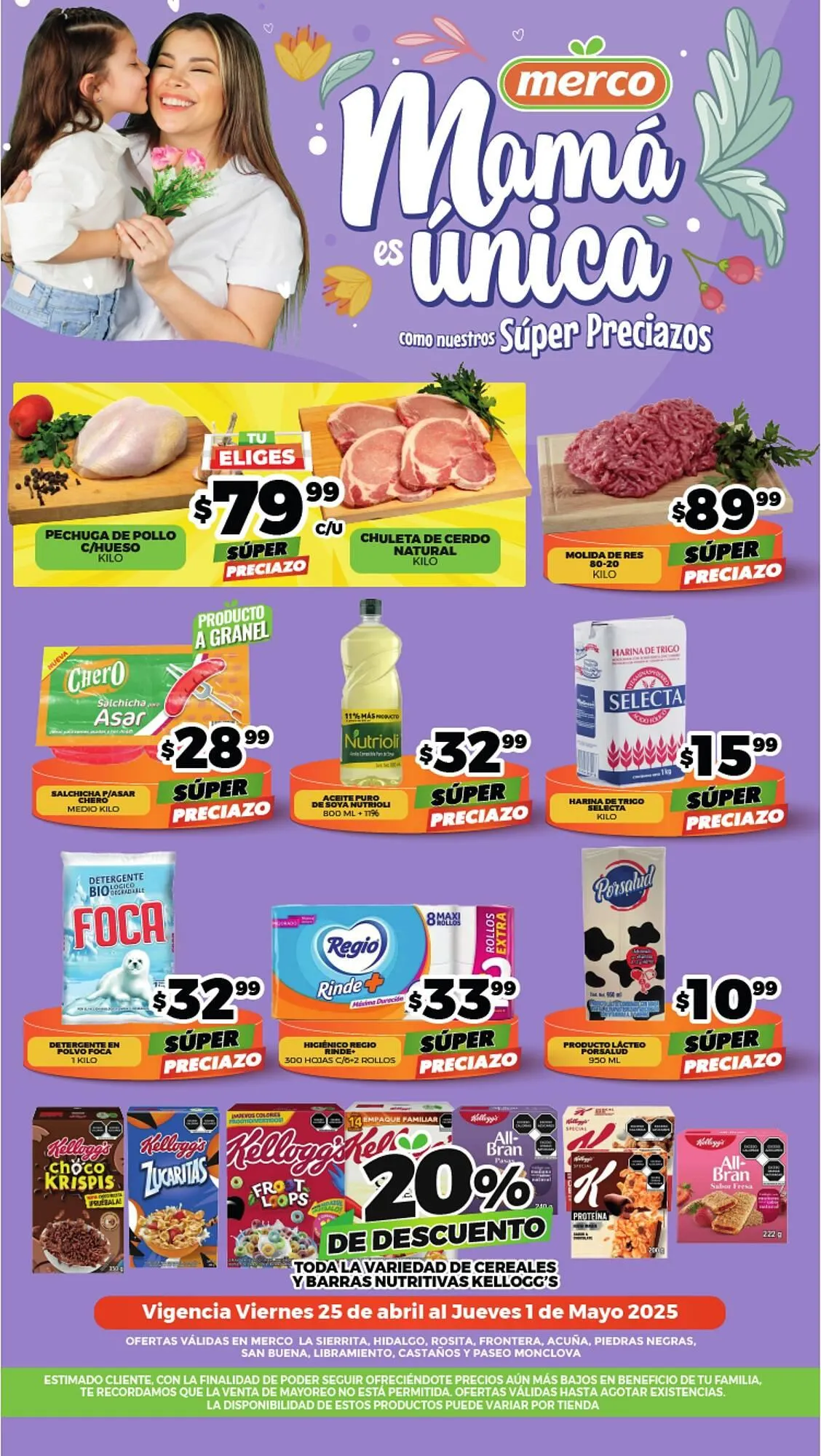 Catálogo de Catálogo Merco 25 de abril al 1 de mayo 2025 - Pagina 1