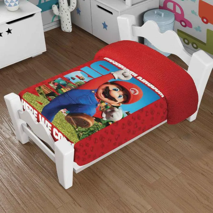 EDREDON FRAZADA PLUS MARIO BROSS