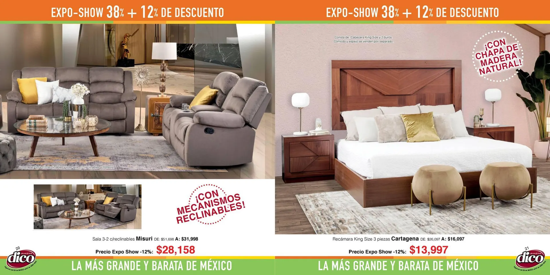 Catálogo de Catálogo Muebles Dico 29 de marzo al 9 de abril 2024 - Pagina 11