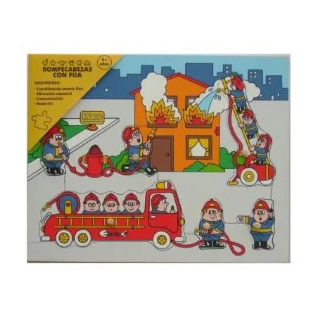 Rompecabezas Bombero con Pija