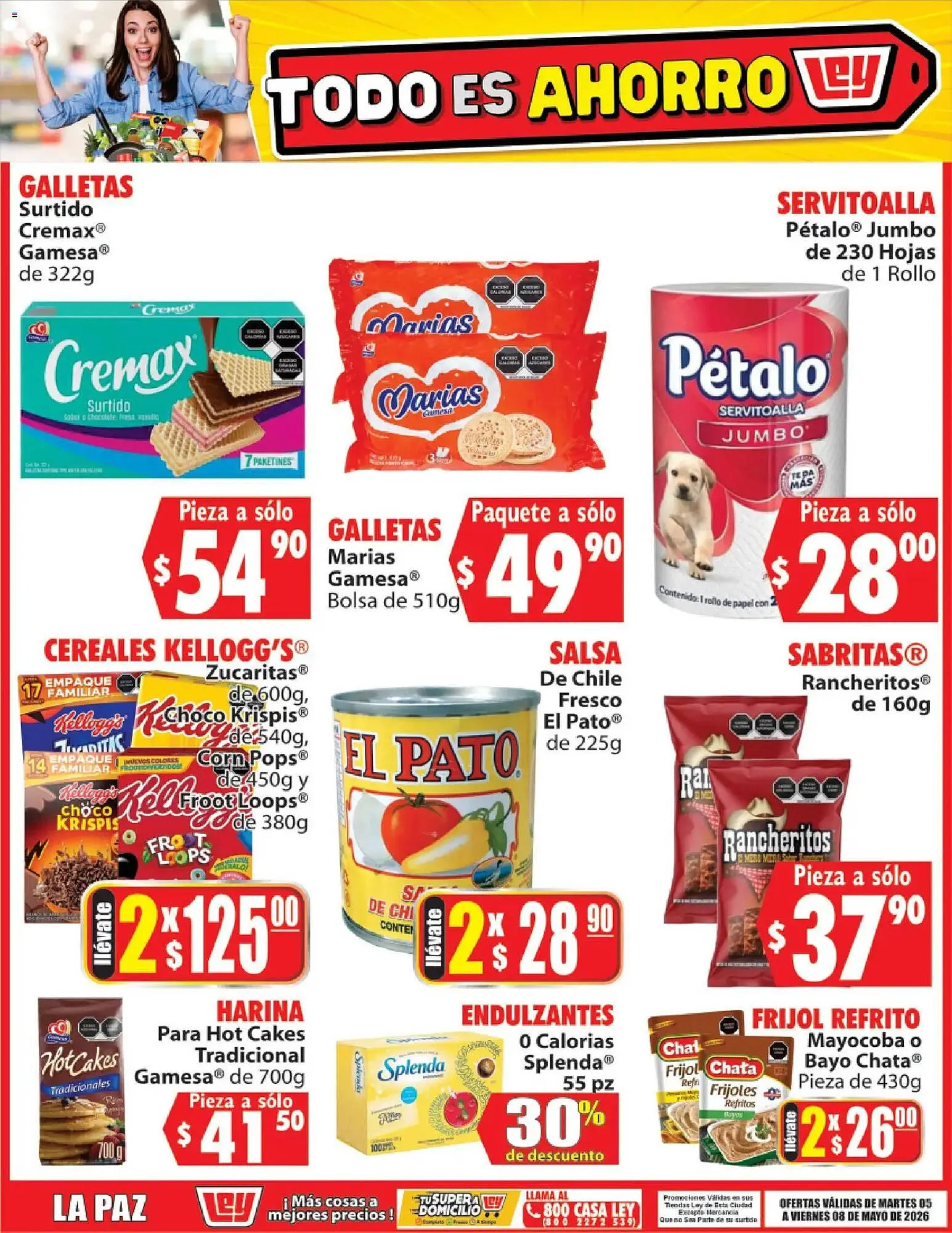 Catálogo de Folleto Casa Ley 5 de mayo al 9 de mayo 2026 - Pagina 2
