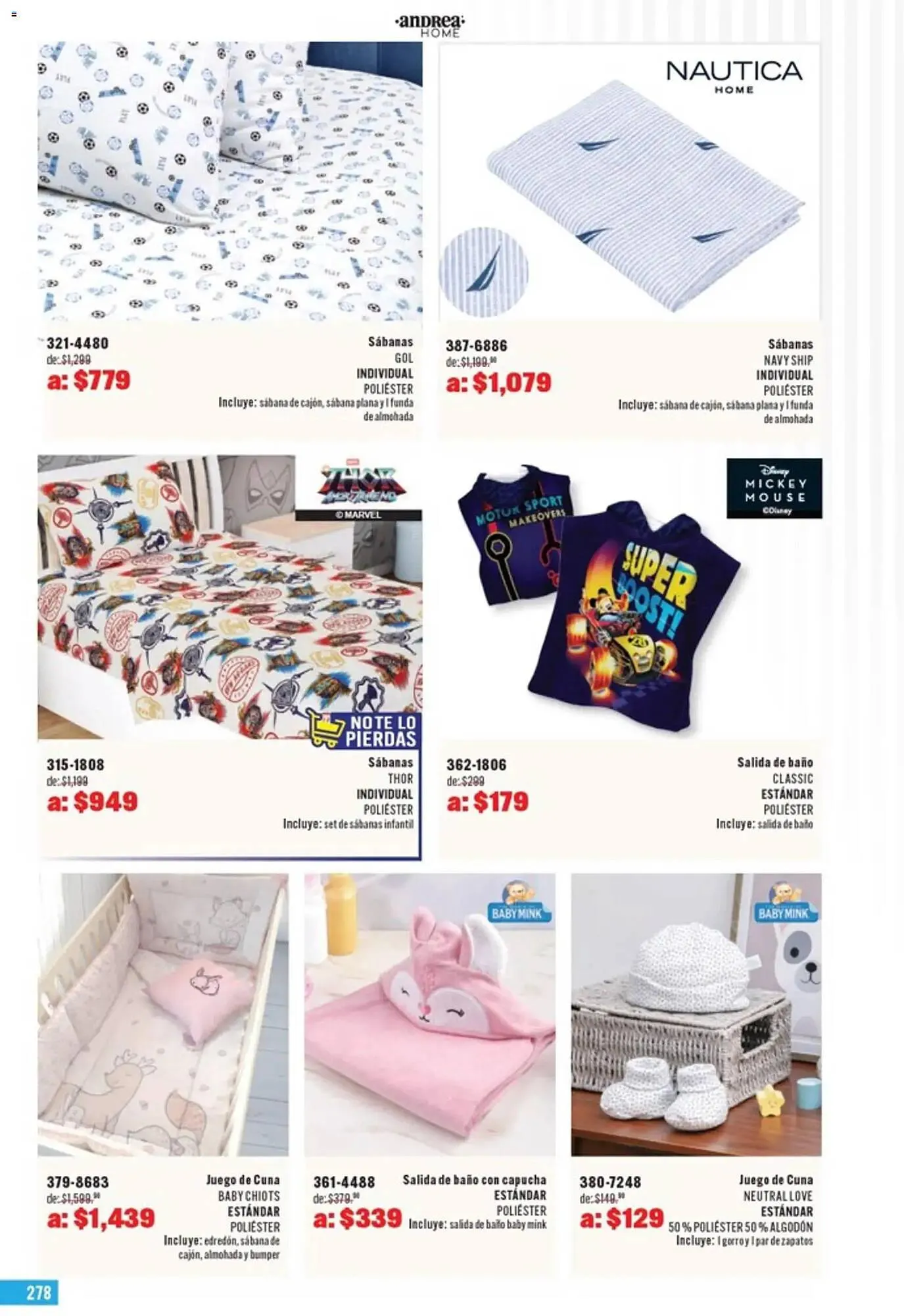 Catálogo de Catálogo Andrea 5 de abril al 2 de mayo 2026 - Pagina 278