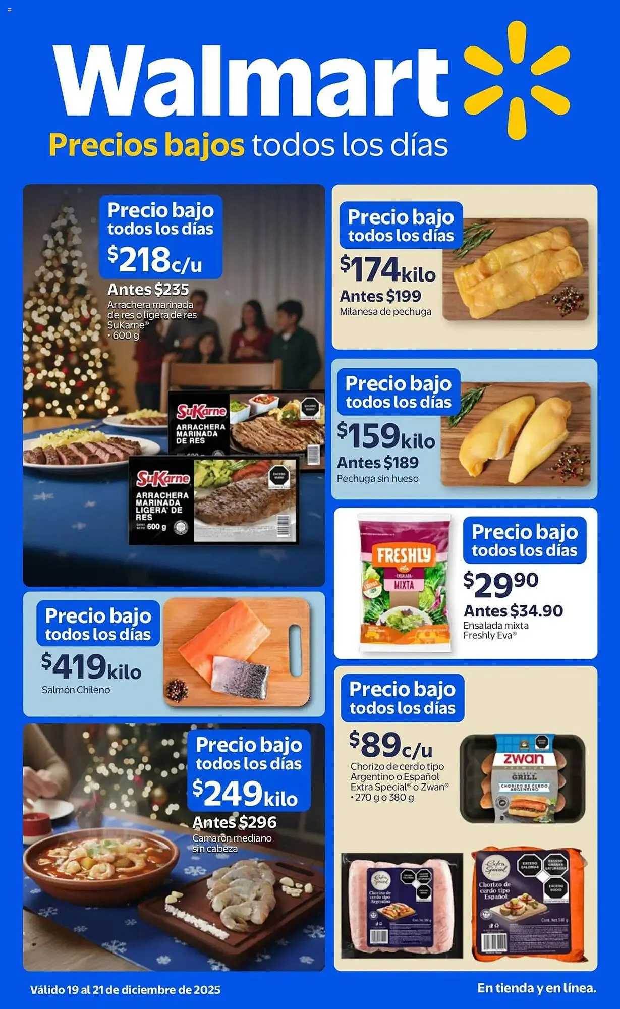 Catálogo de Folleto Walmart 19 de diciembre al 21 de diciembre 2025 - Pagina 1