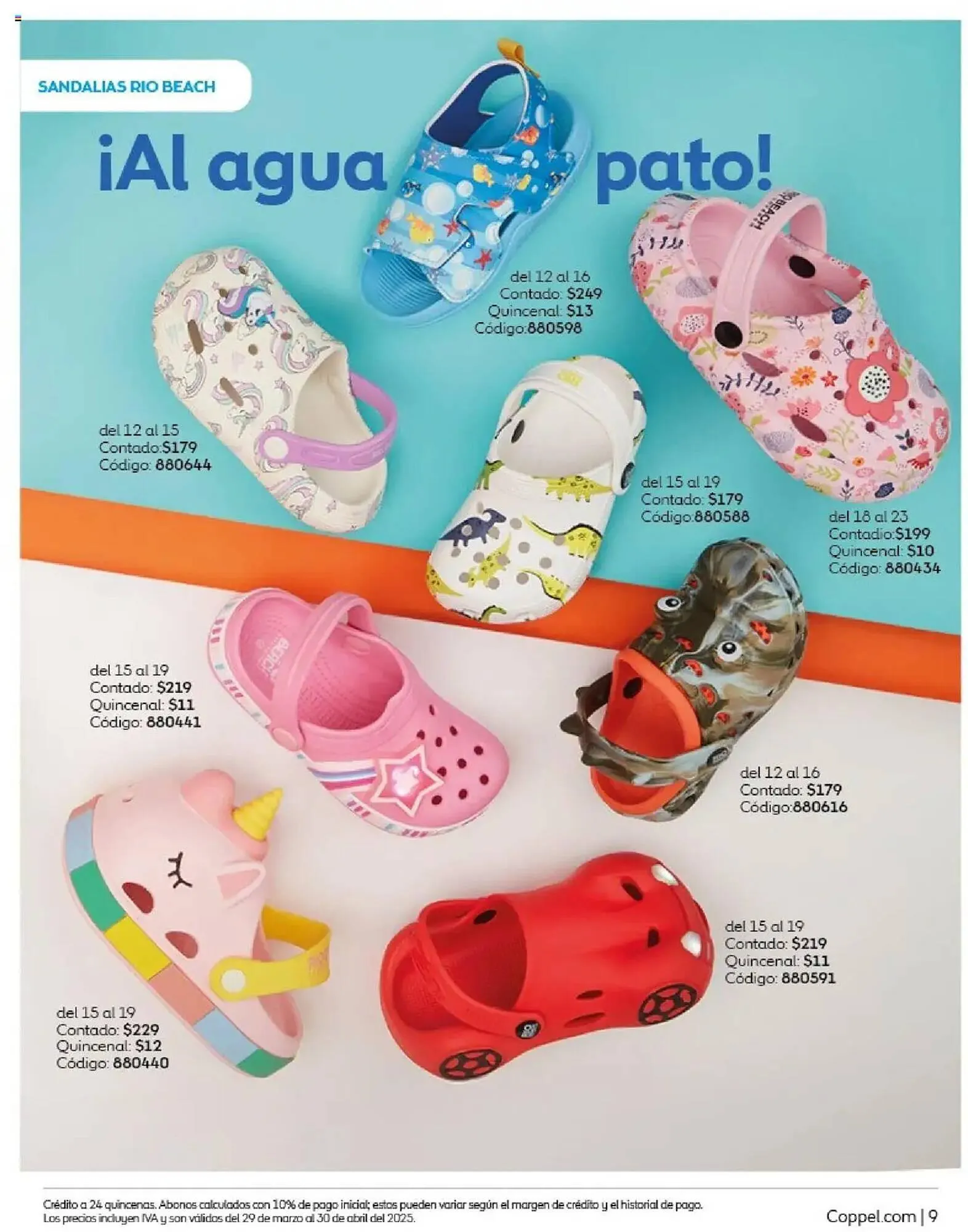 Catálogo de Catálogo Coppel 1 de abril al 30 de abril 2025 - Pagina 9