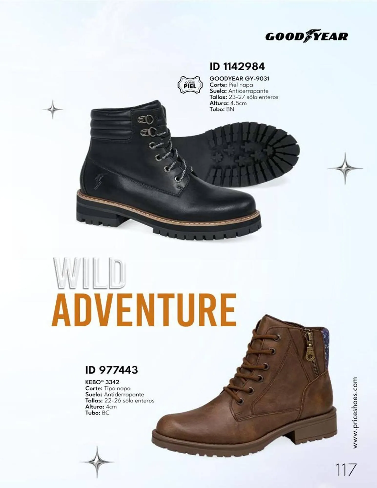 Catálogo de Catálogo Price Shoes 15 de abril al 31 de diciembre 2025 - Pagina 117