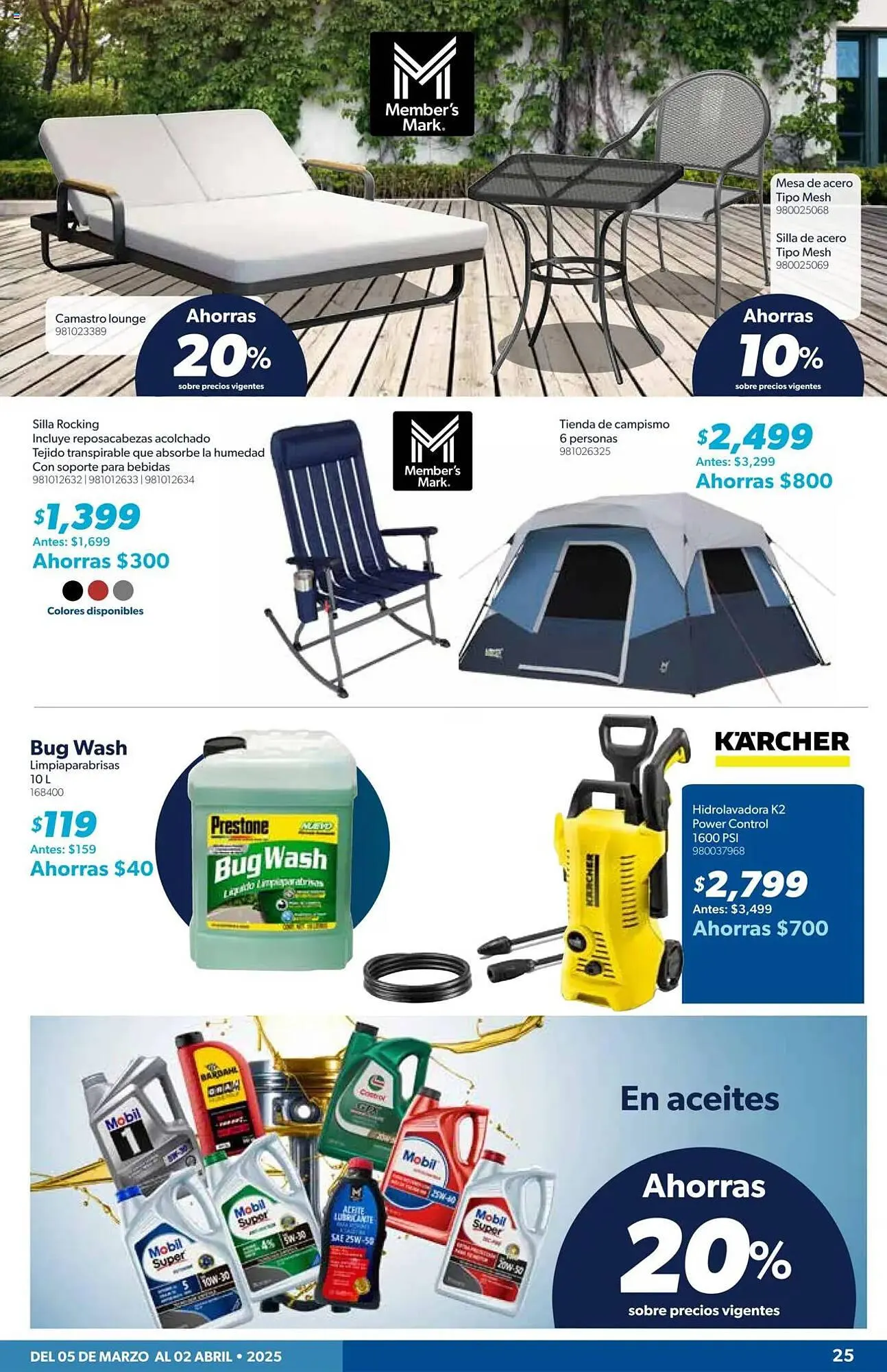 Catálogo de Catálogo Sam's Club 5 de marzo al 2 de abril 2025 - Pagina 25