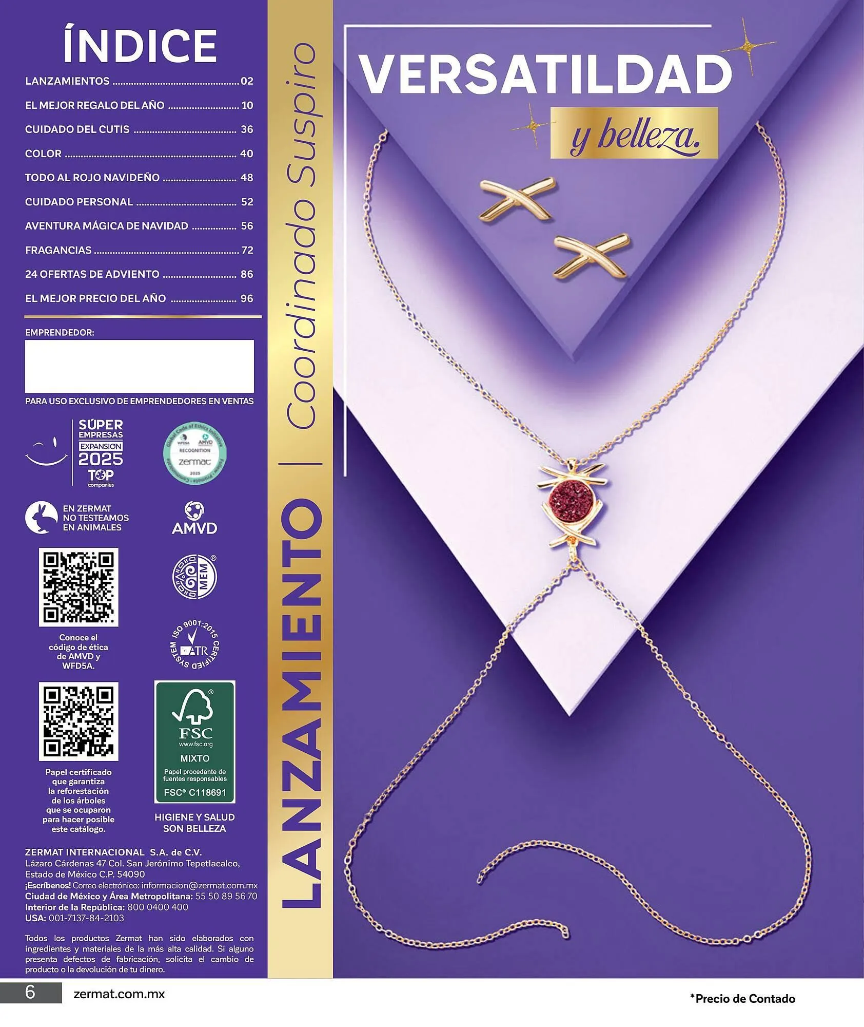 Catálogo de Catálogo Zermat 1 de diciembre al 10 de enero 2026 - Pagina 6