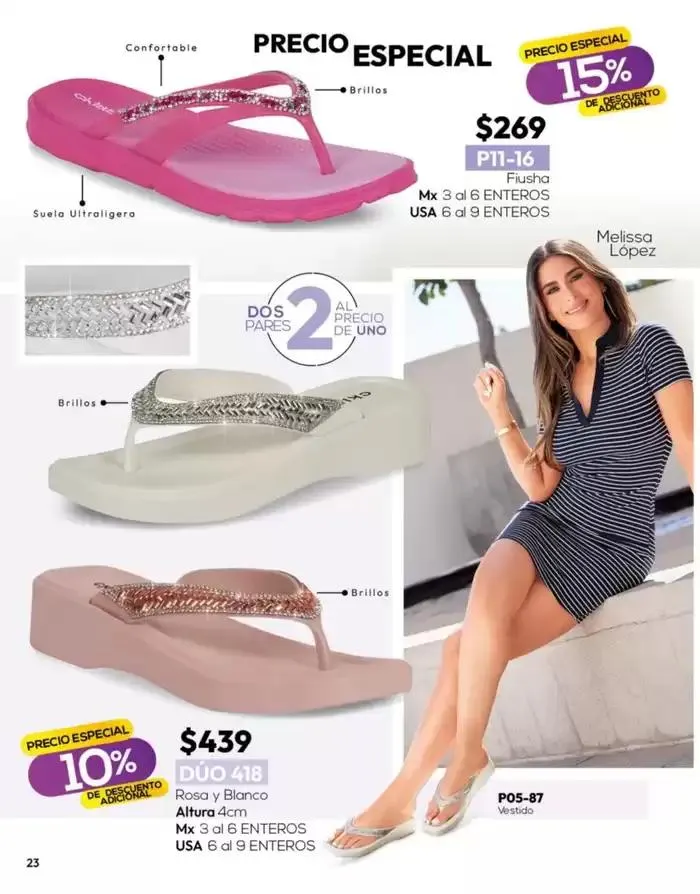 Catálogo de Catálogo Cklass Calzado Novedades de Verano 2025 México 28 de marzo al 27 de abril 2025 - Pagina 24