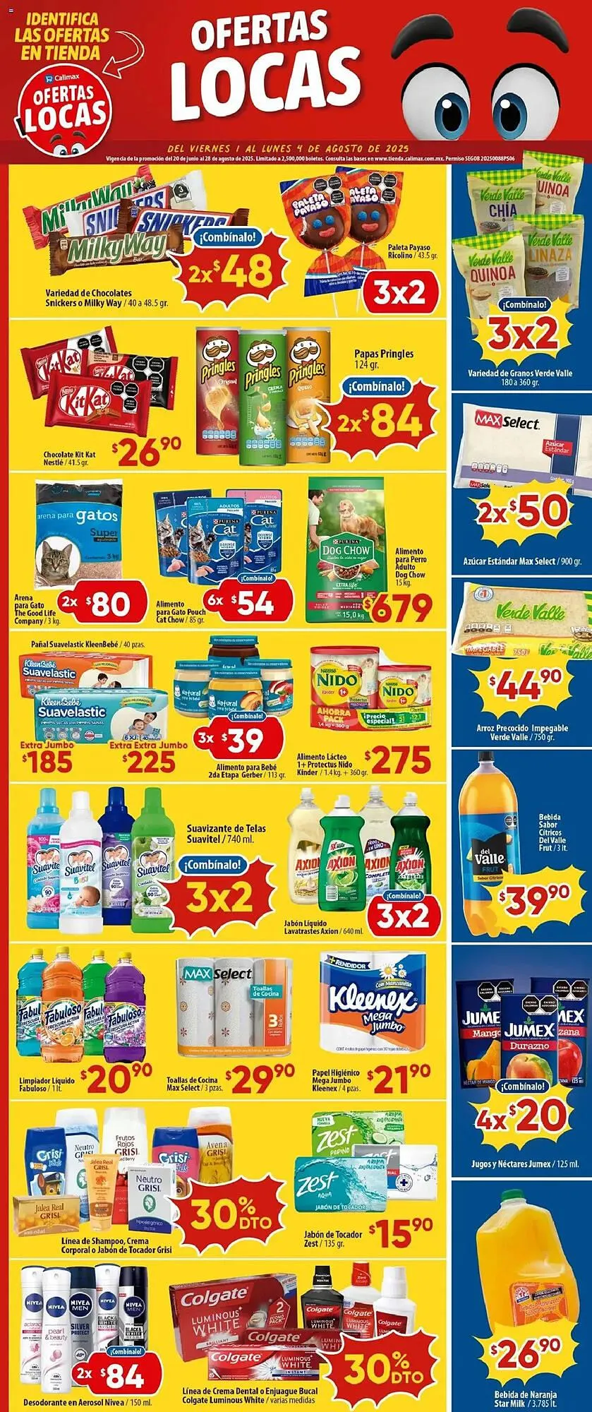 Catálogo de Catálogo Calimax 1 de agosto al 5 de agosto 2025 - Pagina 4