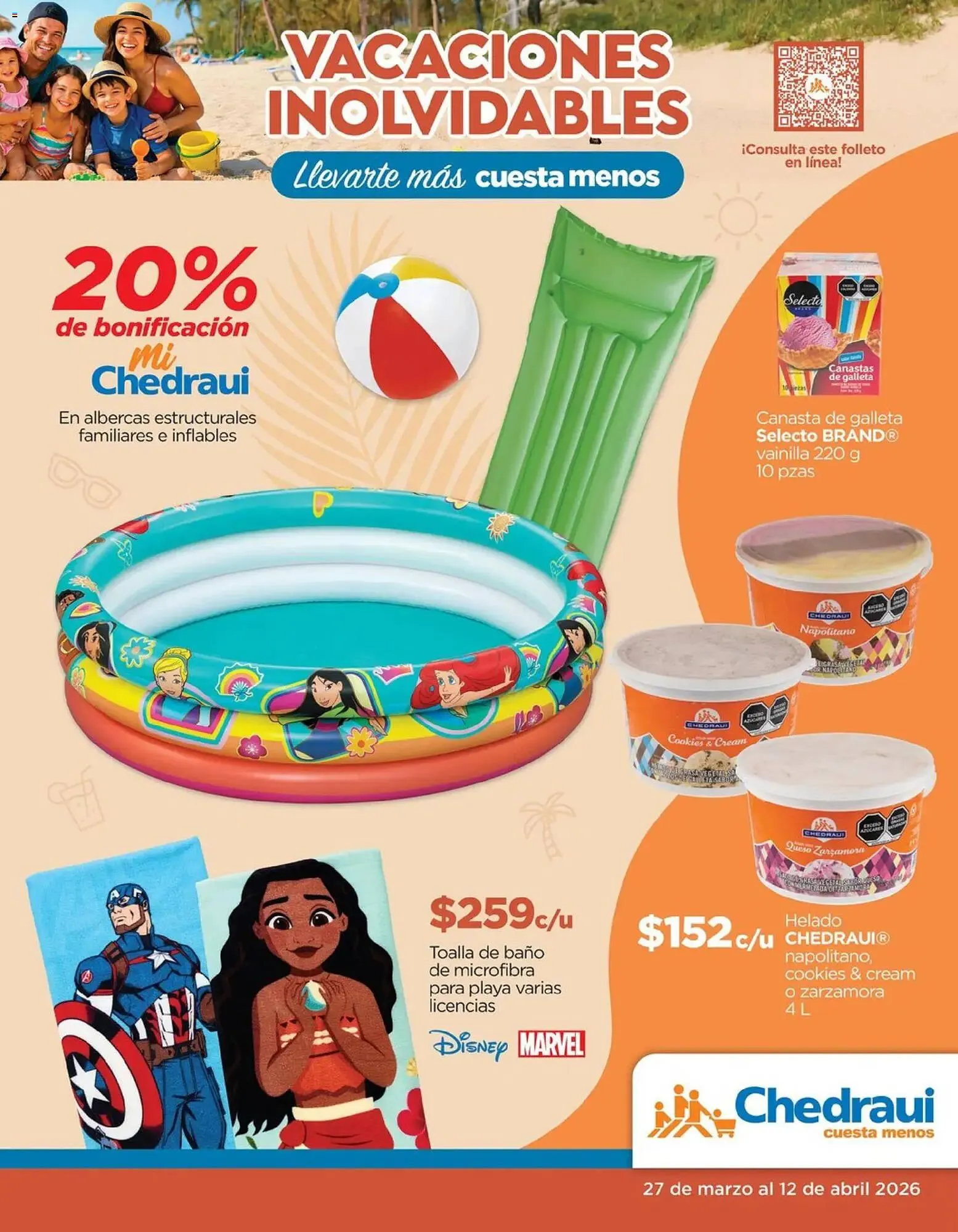 Catálogo de Folleto Chedraui 27 de marzo al 12 de abril 2026 - Pagina 1