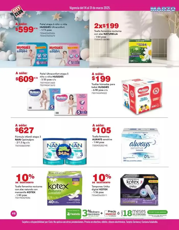 Catálogo de Marzo Espectacular 28 de febrero al 31 de marzo 2025 - Pagina 48