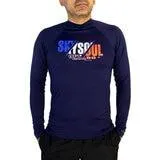 Skysoul, Playera Cuello Redondo Manga Larga, con Protección Solar 50+, para Caballero, Varios Modelos y Tallas