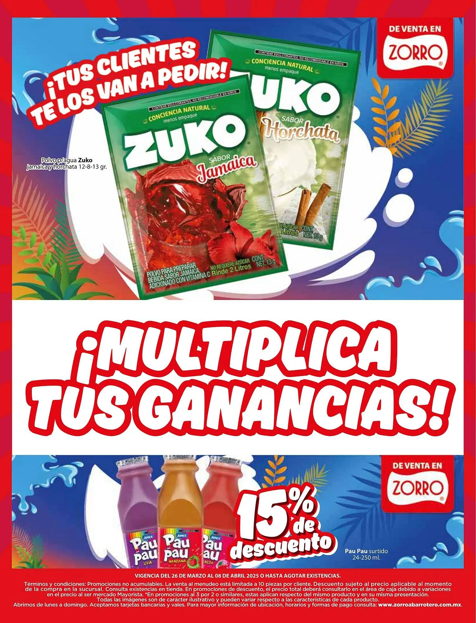 Catálogo de Catálogo Zorro 26 de marzo al 10 de abril 2025 - Pagina 12