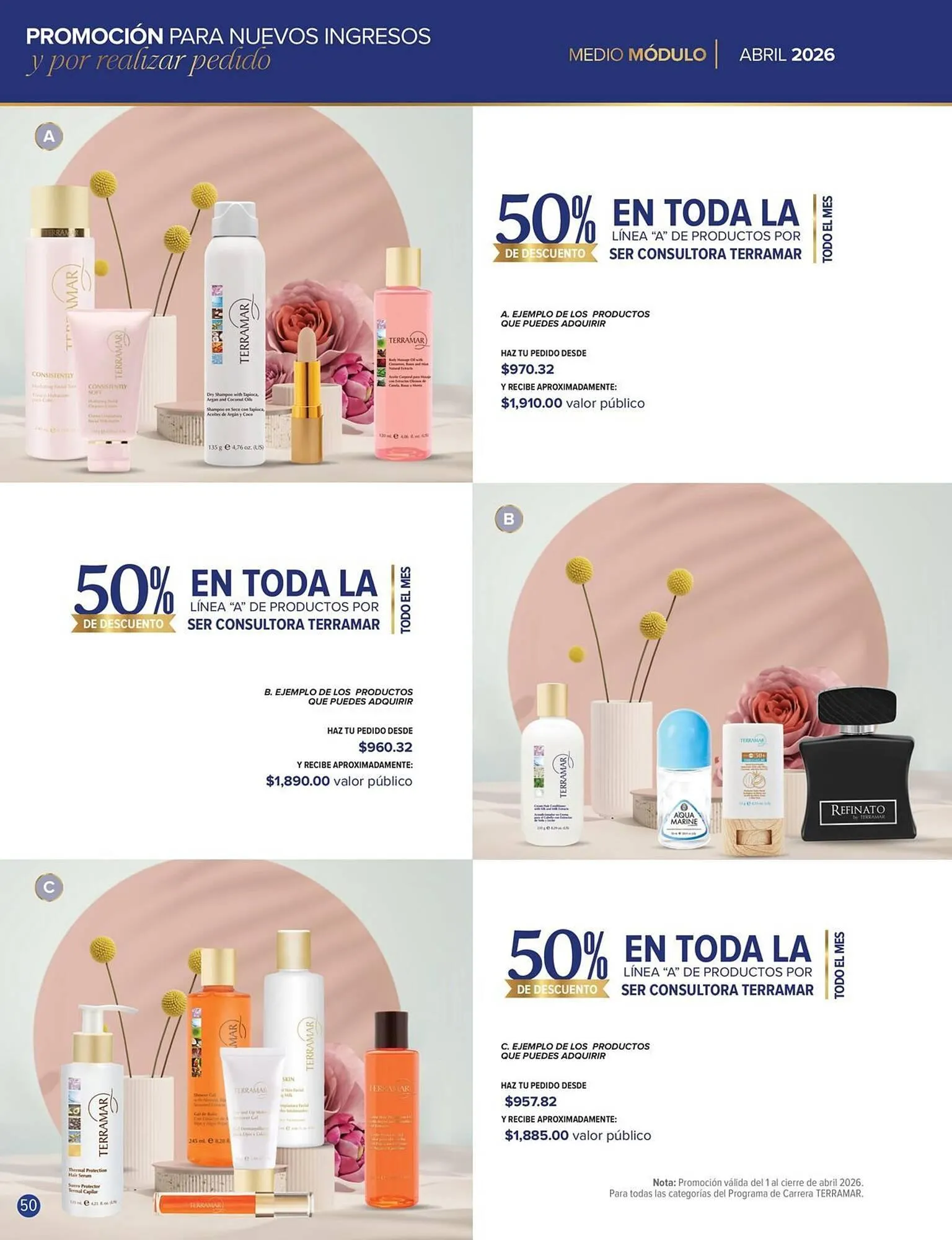 Catálogo de Catálogo Terramar Brands 1 de abril al 30 de abril 2026 - Pagina 50