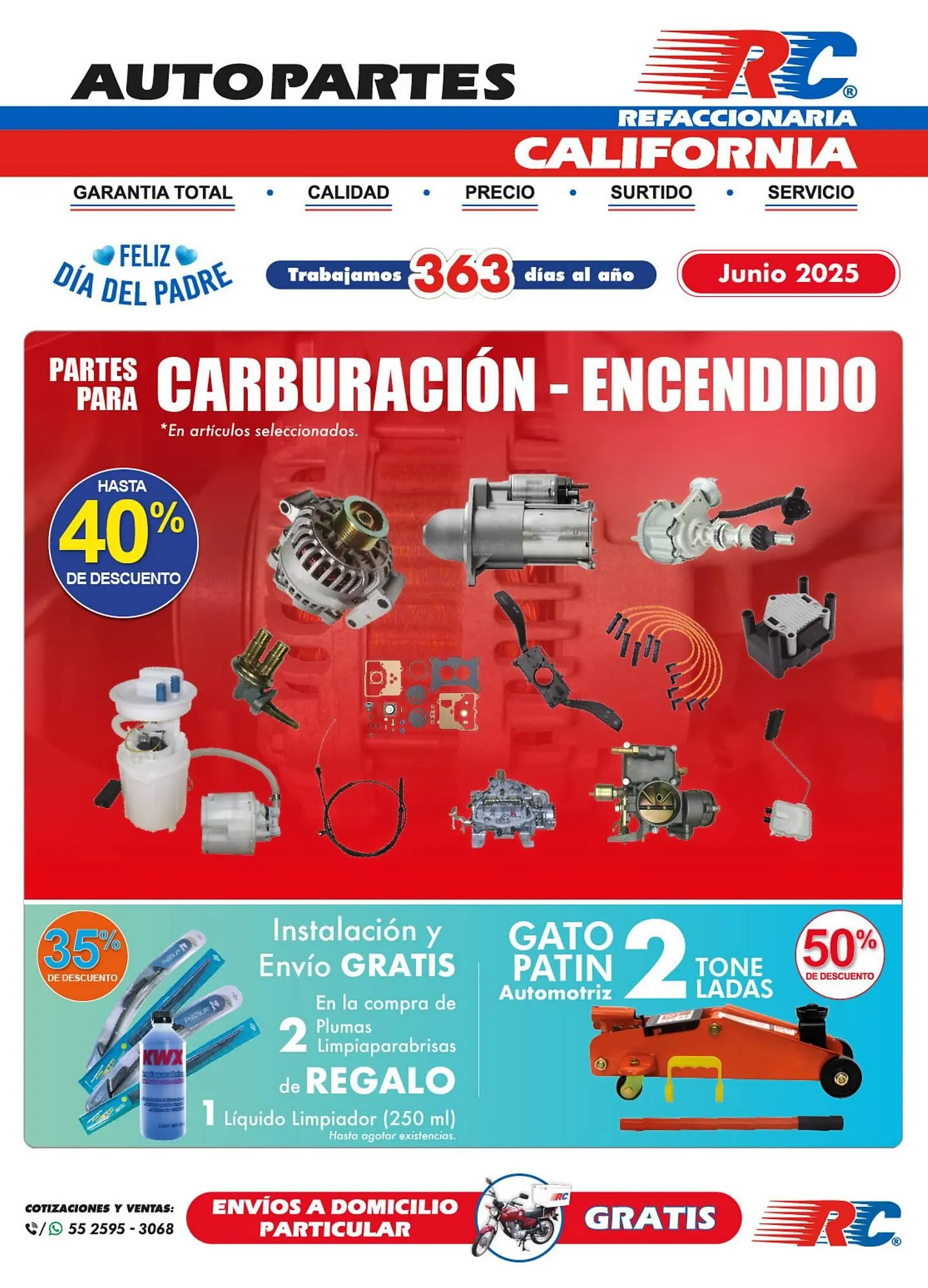 Catálogo Refaccionaria California - 1