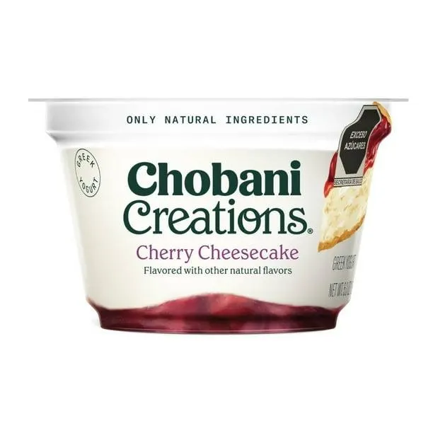 Yogurt griego Chobani Creations cherry cheesecake 150 g