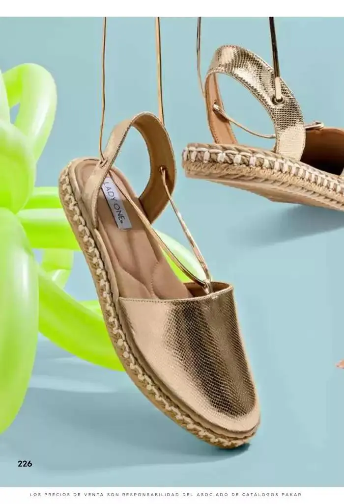 Catálogo de Pakar Sandalia 31 de enero al 31 de mayo 2025 - Pagina 226
