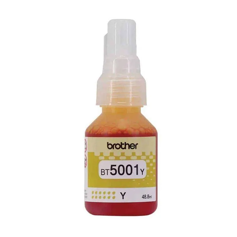 Tinta B5001Y Amarillo Brother Compatible con DCP-520W / T720