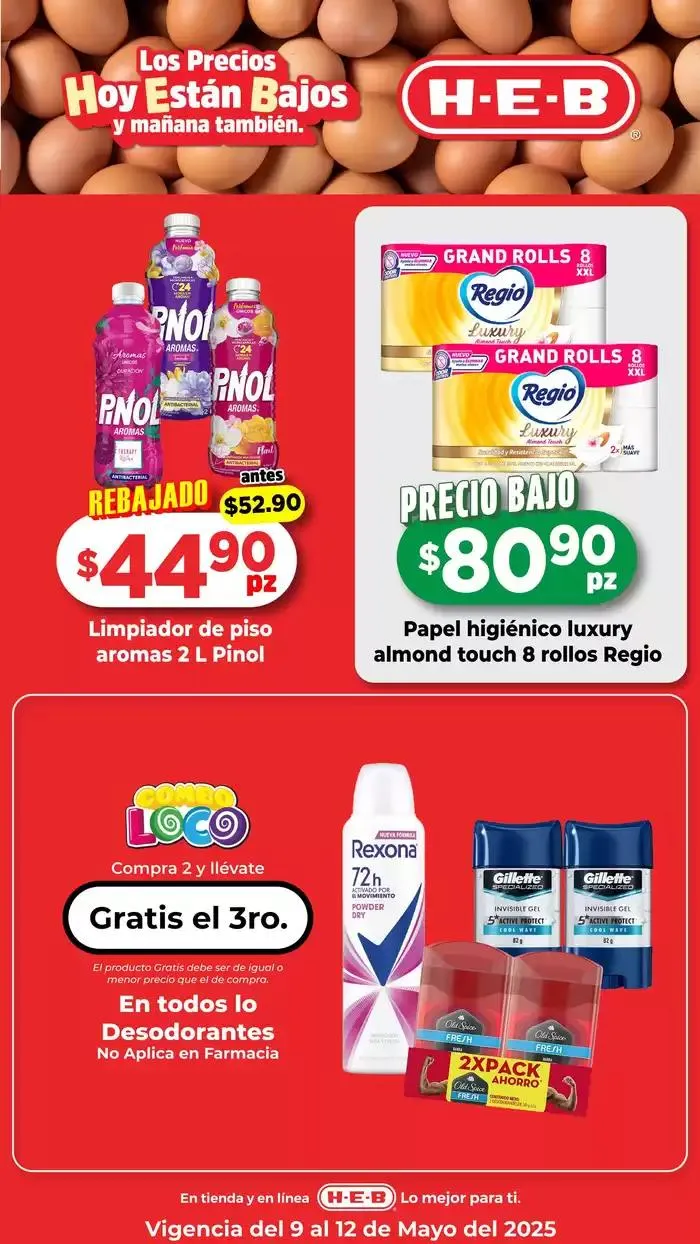 Catálogo de Ofertas HEB 9 de mayo al 11 de mayo 2025 - Pagina 12