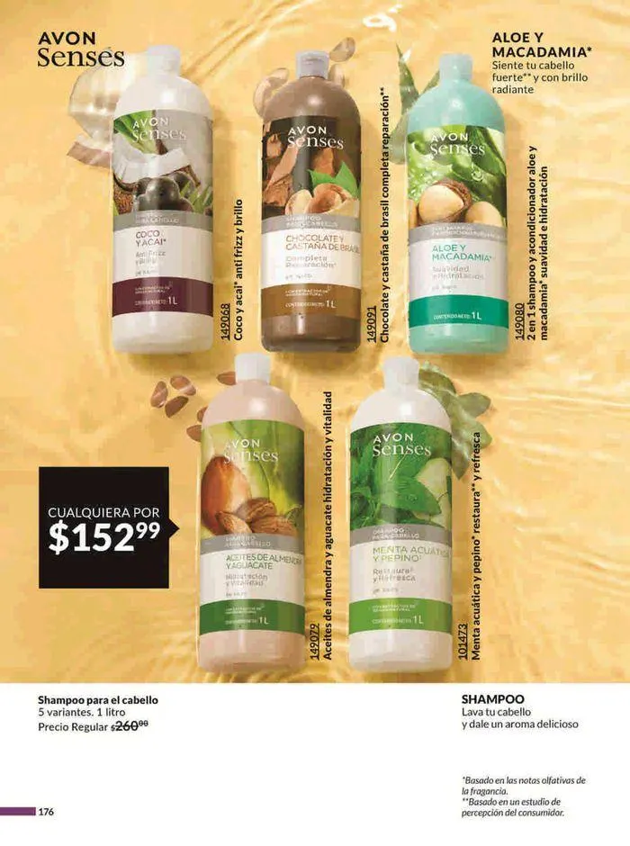 Catálogo de Avon COSMÉTICOS C15 14 de agosto al 18 de septiembre 2024 - Pagina 176
