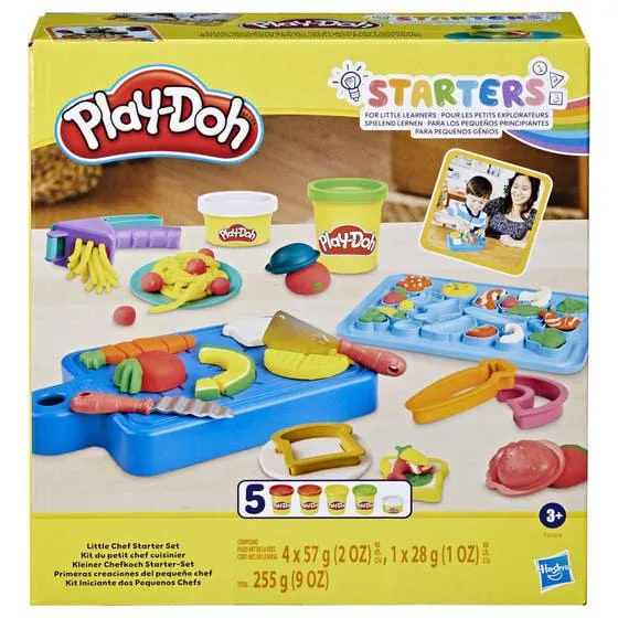 Hasbro Play-Doh Primeras Creaciones Mi pequeño Chef F6904