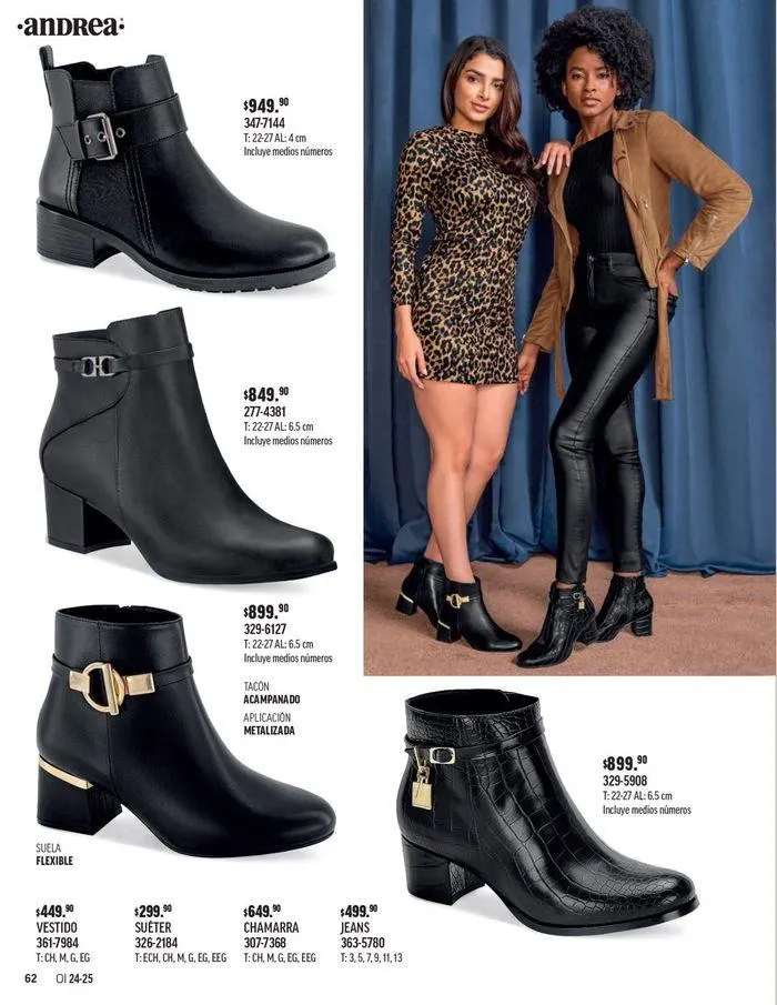 Catálogo de ANDREA - CALZADO DAMA 26 de agosto al 25 de enero 2025 - Pagina 158