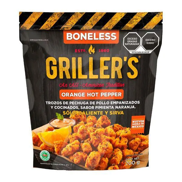 Boneless Orange Hot Pepper Grillers 700g
