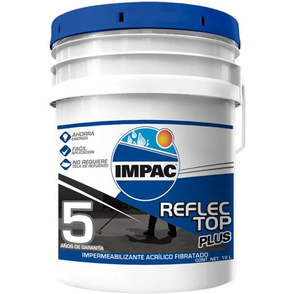Impermeabilizante Impac Reflect Top Plus – 18 lts – Impac 5VCIIMR5BL1NW I