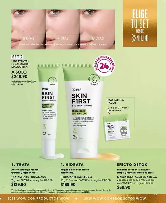 Catálogo de Catálogo Cyzone México C01 3 de diciembre al 12 de enero 2025 - Pagina 42