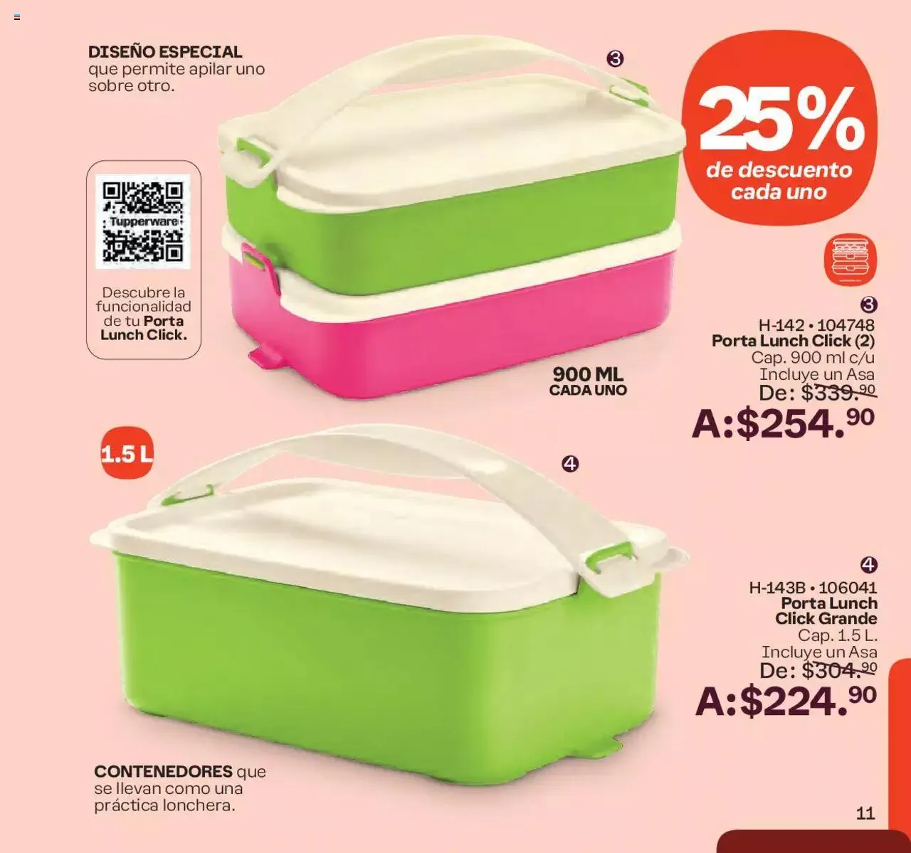 Catálogo de Tupperware catálogo 1 de enero al 21 de enero 2024 - Pagina 11