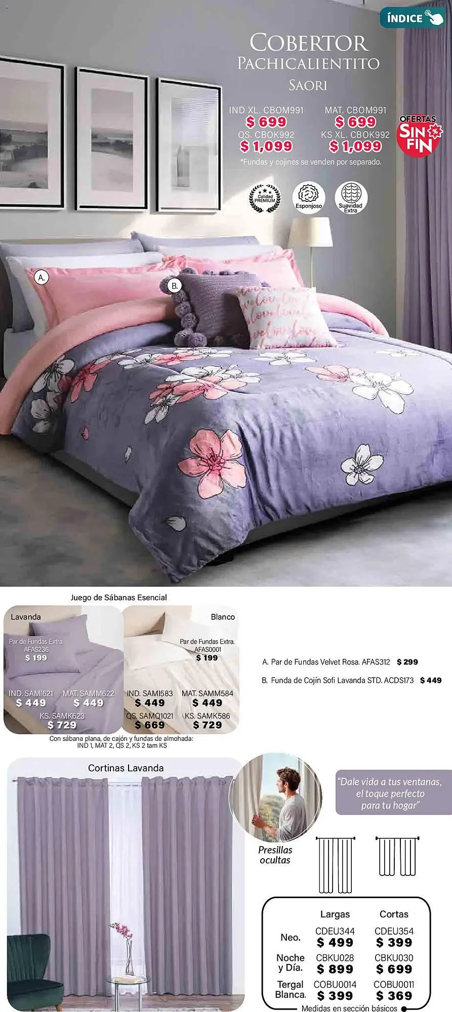 Catálogo de Catálogo Colchas Concord 1 de noviembre al 1 de febrero 2026 - Pagina 305