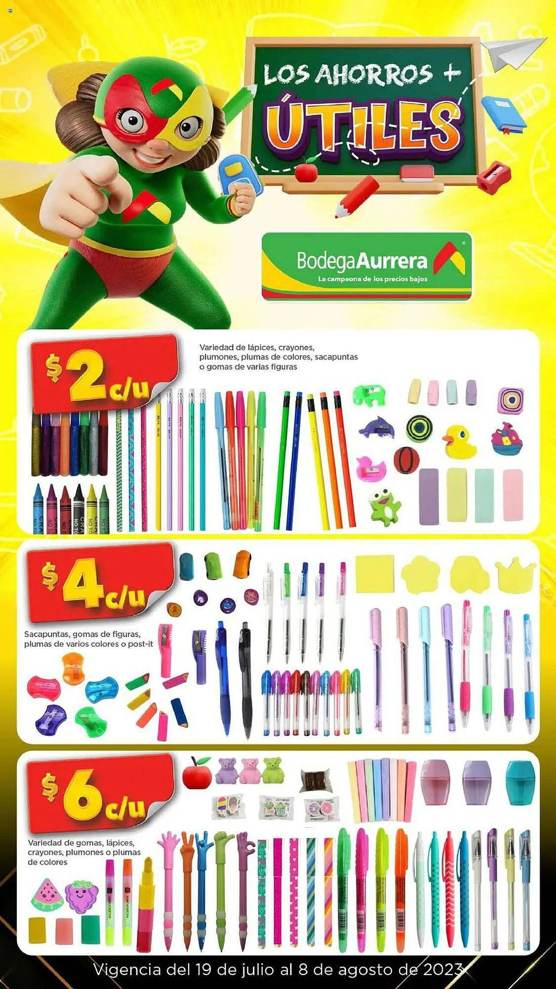 Catálogo de Catálogo Bodega Aurrerá 19 de julio al 8 de agosto 2023 - Pagina 1