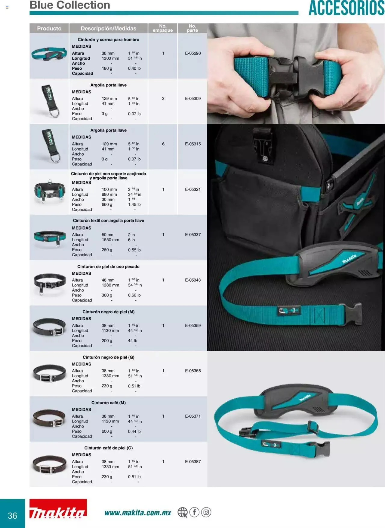 Catálogo de Makita Ofertas Accesorios 5 de septiembre al 31 de diciembre 2023 - Pagina 36