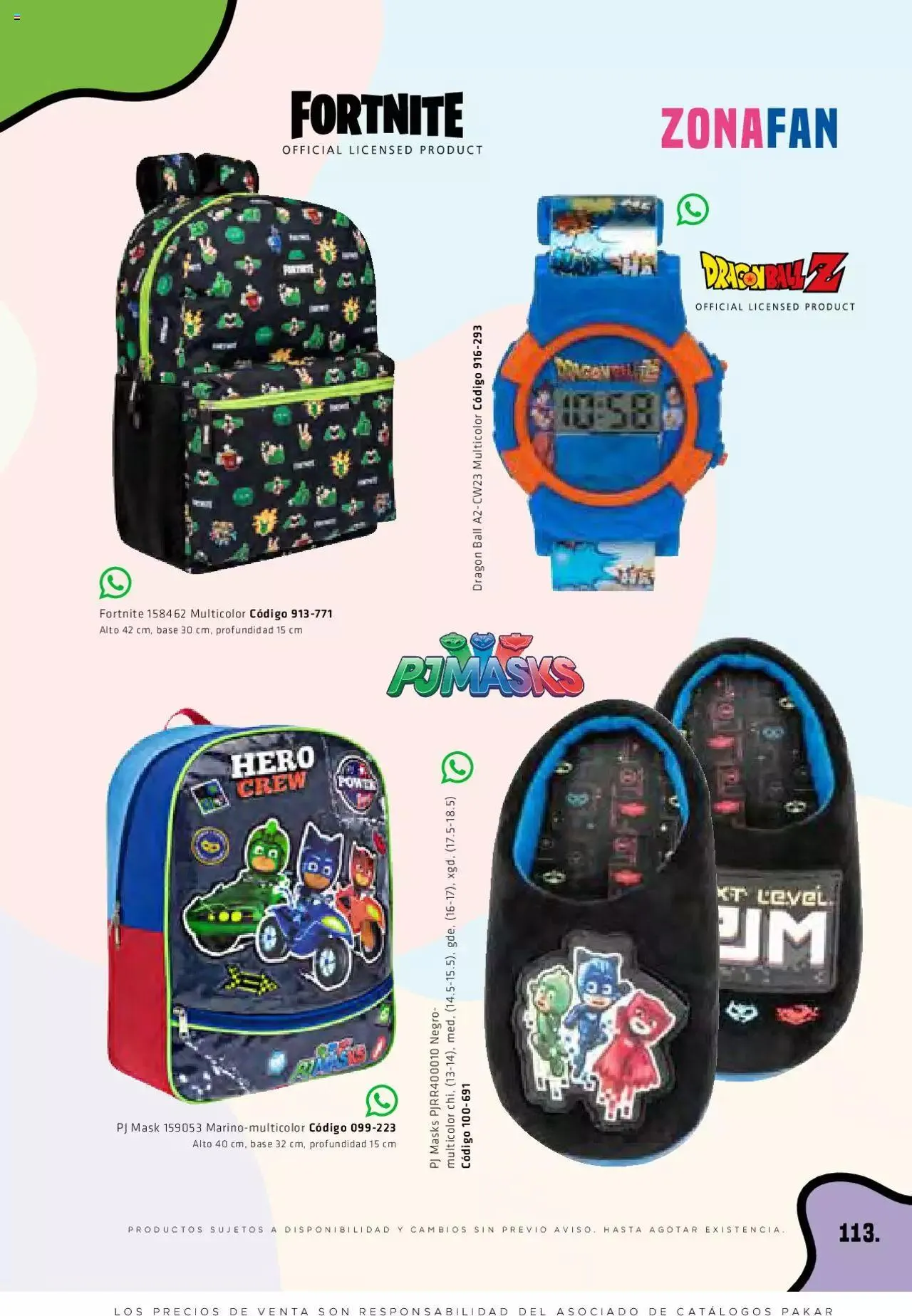 Catálogo de SC Pakar kids 3 de marzo al 31 de diciembre 2023 - Pagina 113