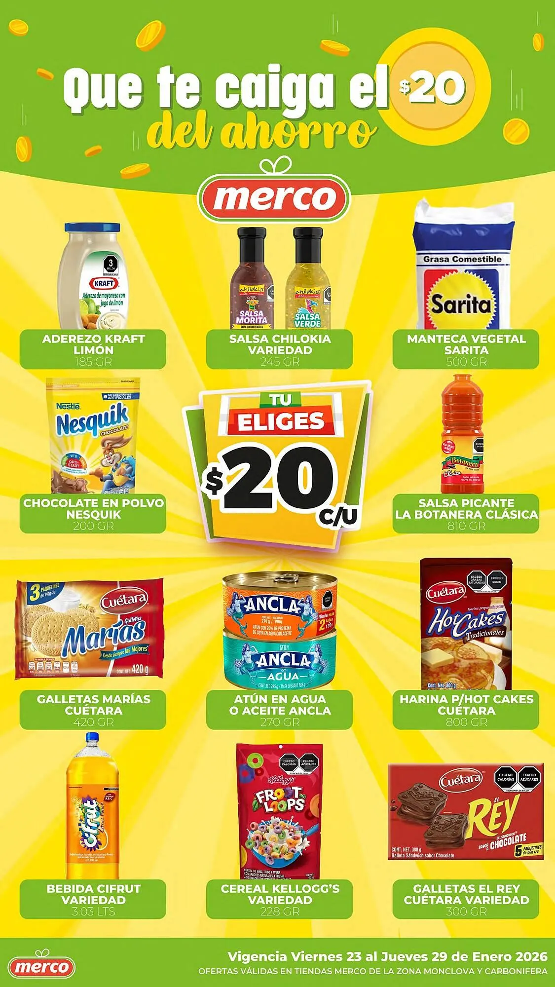 Catálogo de Folleto Merco 23 de enero al 29 de enero 2026 - Pagina 4