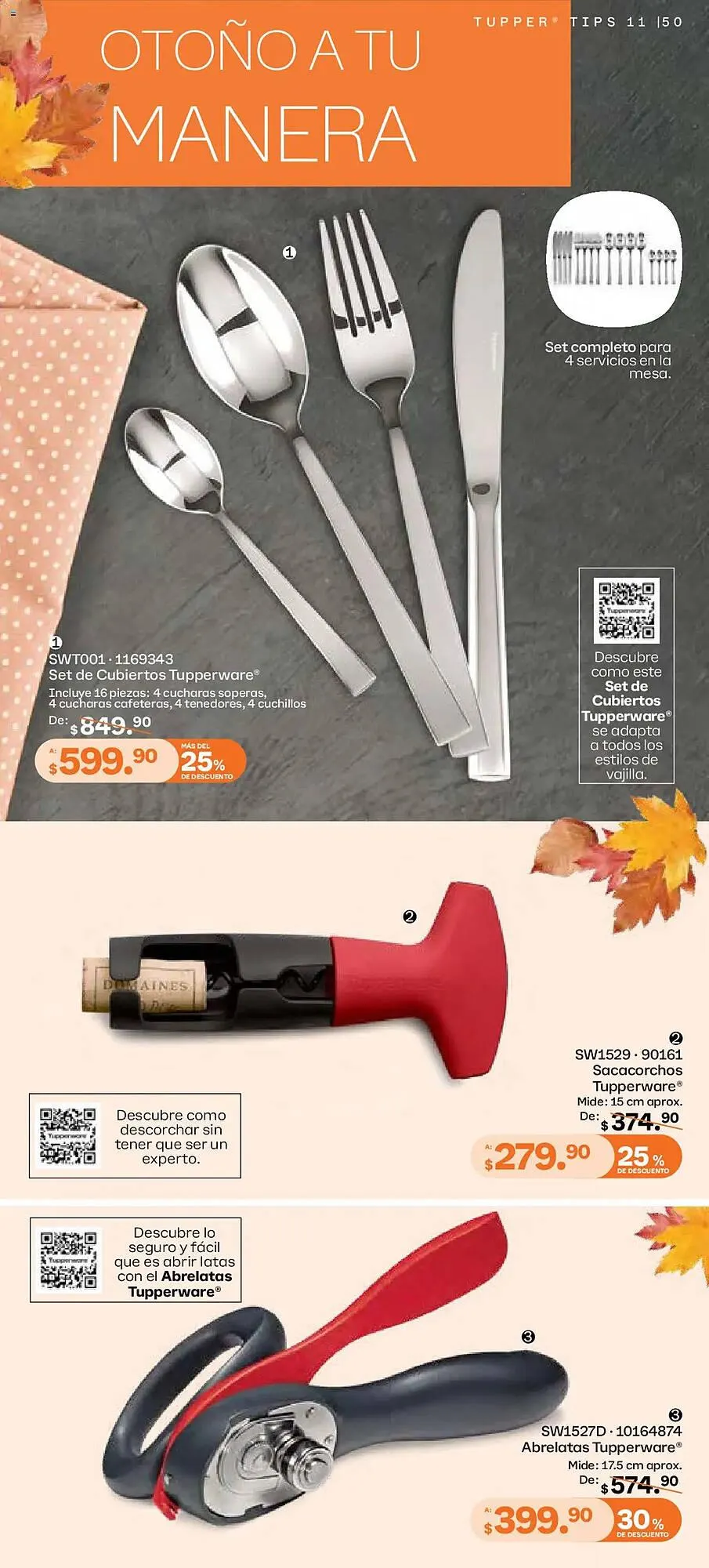 Catálogo de Catálogo Tupperware 6 de octubre al 3 de noviembre 2025 - Pagina 50