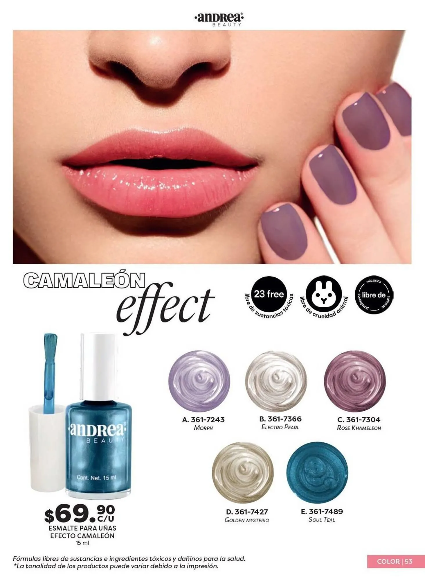 Catálogo de Catálogo Andrea 23 de mayo al 31 de diciembre 2025 - Pagina 53