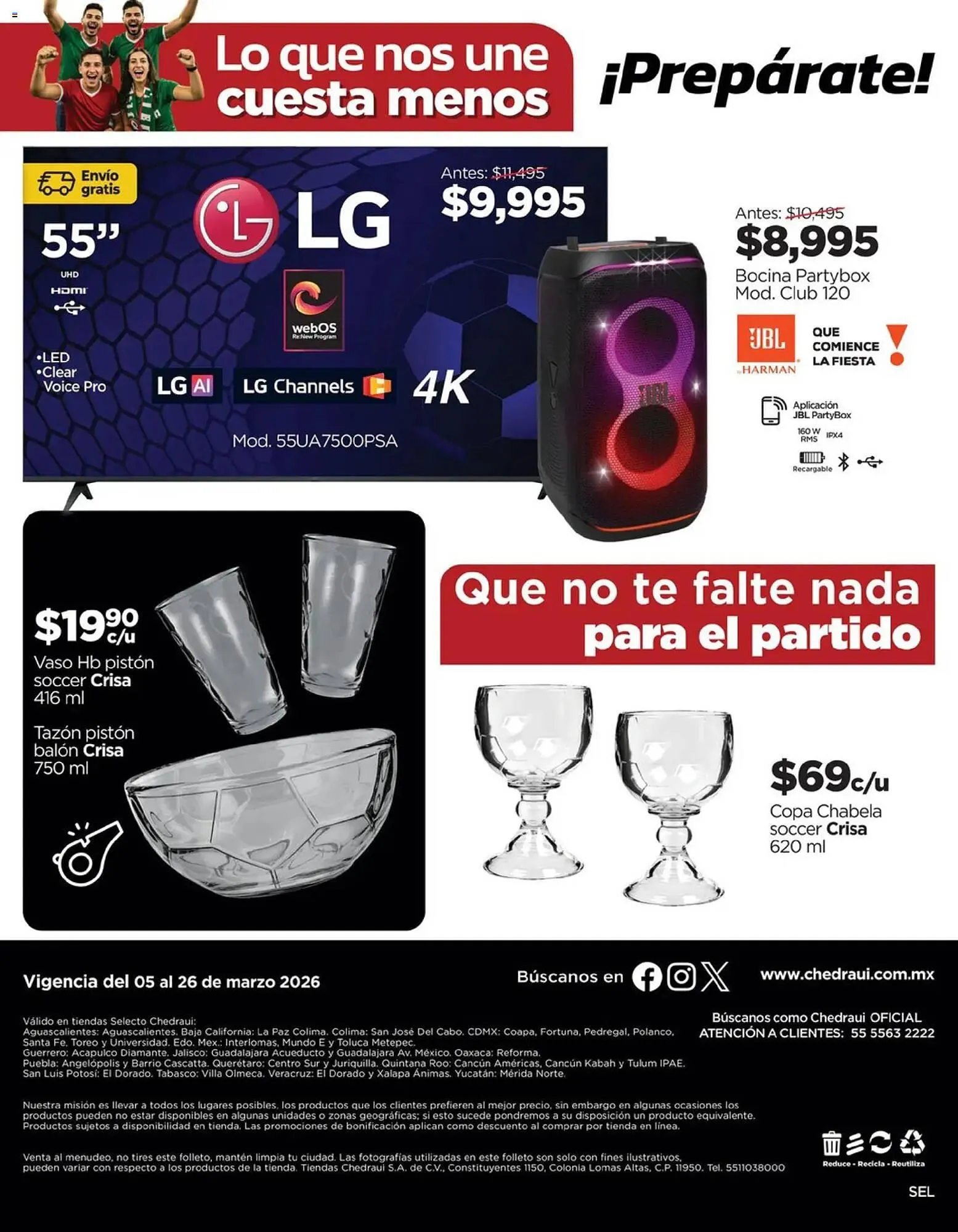 Catálogo de Folleto Chedraui 5 de marzo al 26 de marzo 2026 - Pagina 16