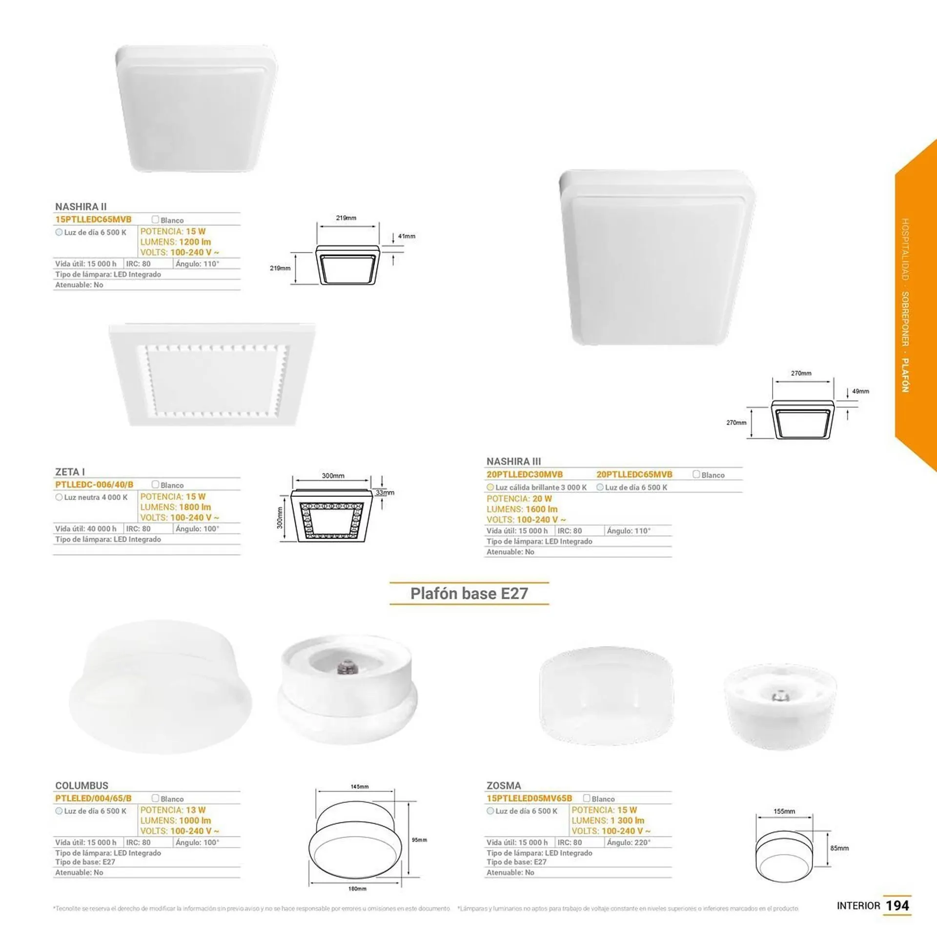 Catálogo de Catálogo Tecnolite 27 de junio al 31 de diciembre 2025 - Pagina 152
