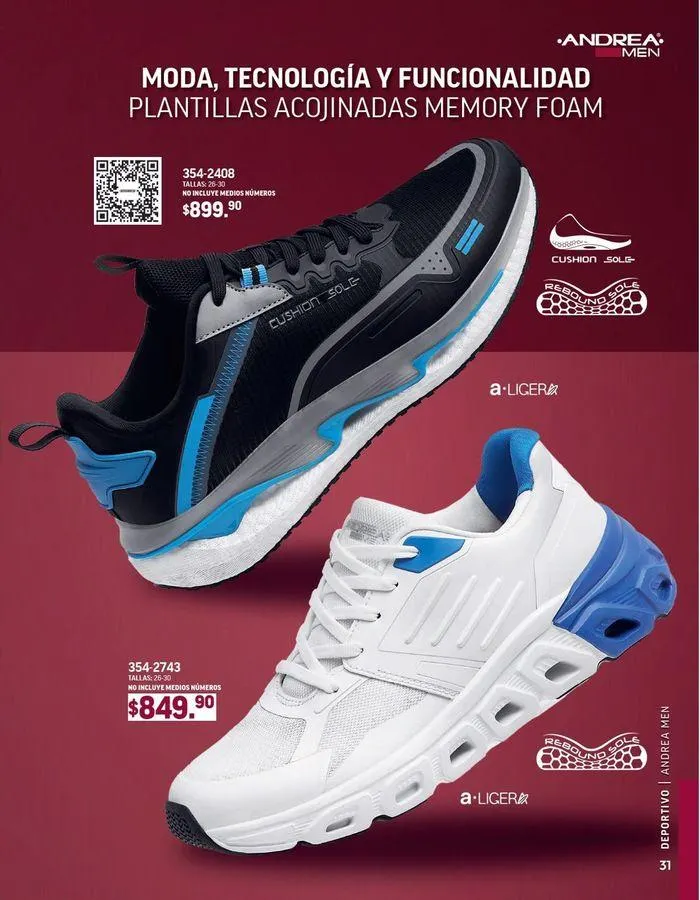 Catálogo de ANDREA - CALZADO CABALLERO 26 de agosto al 25 de enero 2025 - Pagina 120